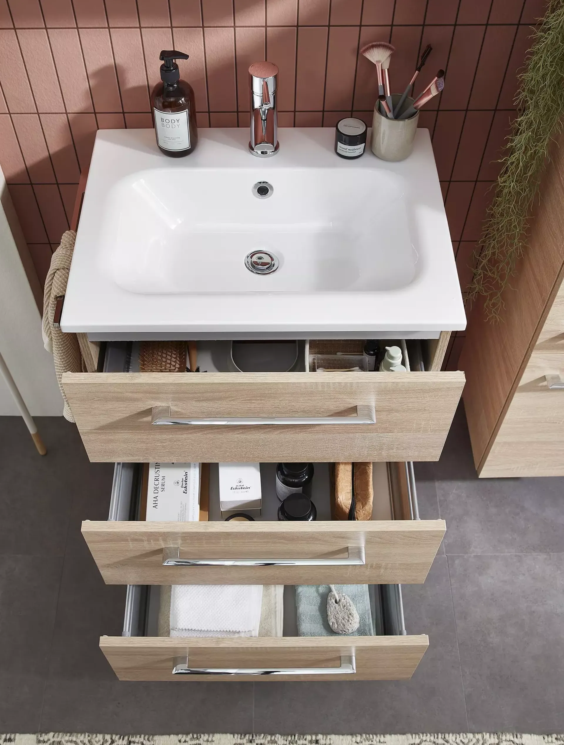 Badezimmer-Sets | Aquarell Badkombination