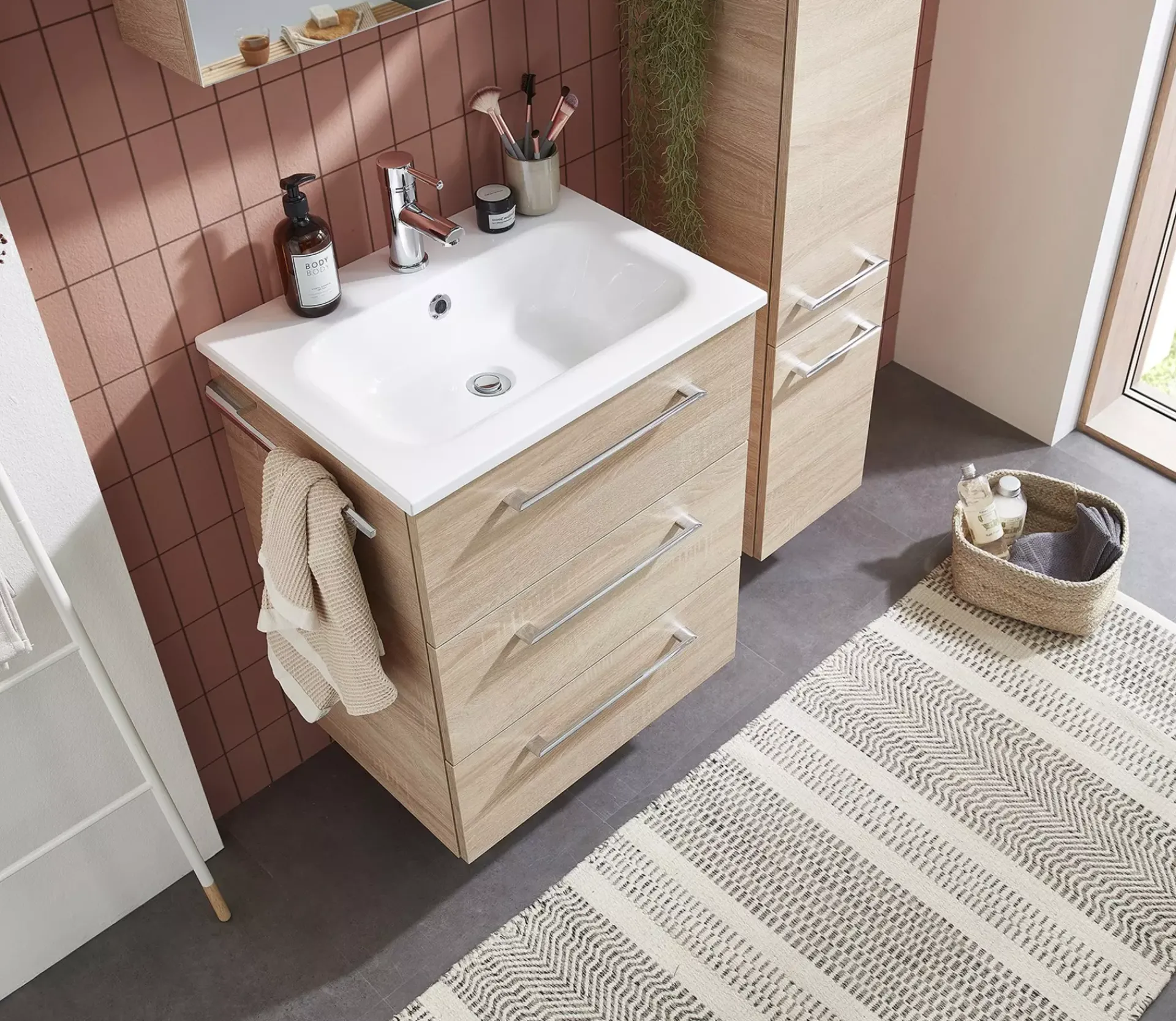 Badezimmer-Sets | Aquarell Badkombination