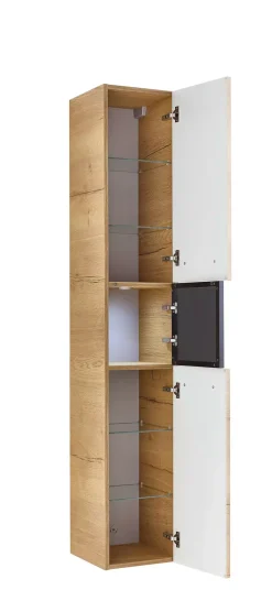 Badezimmerschränke | Aquarell Hochschrank