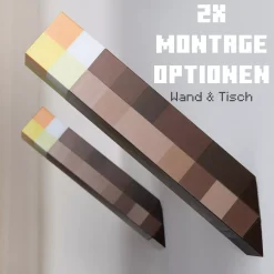 Akku-Leuchten | Wandleuchte | Minecraft LED-Beleuchtung