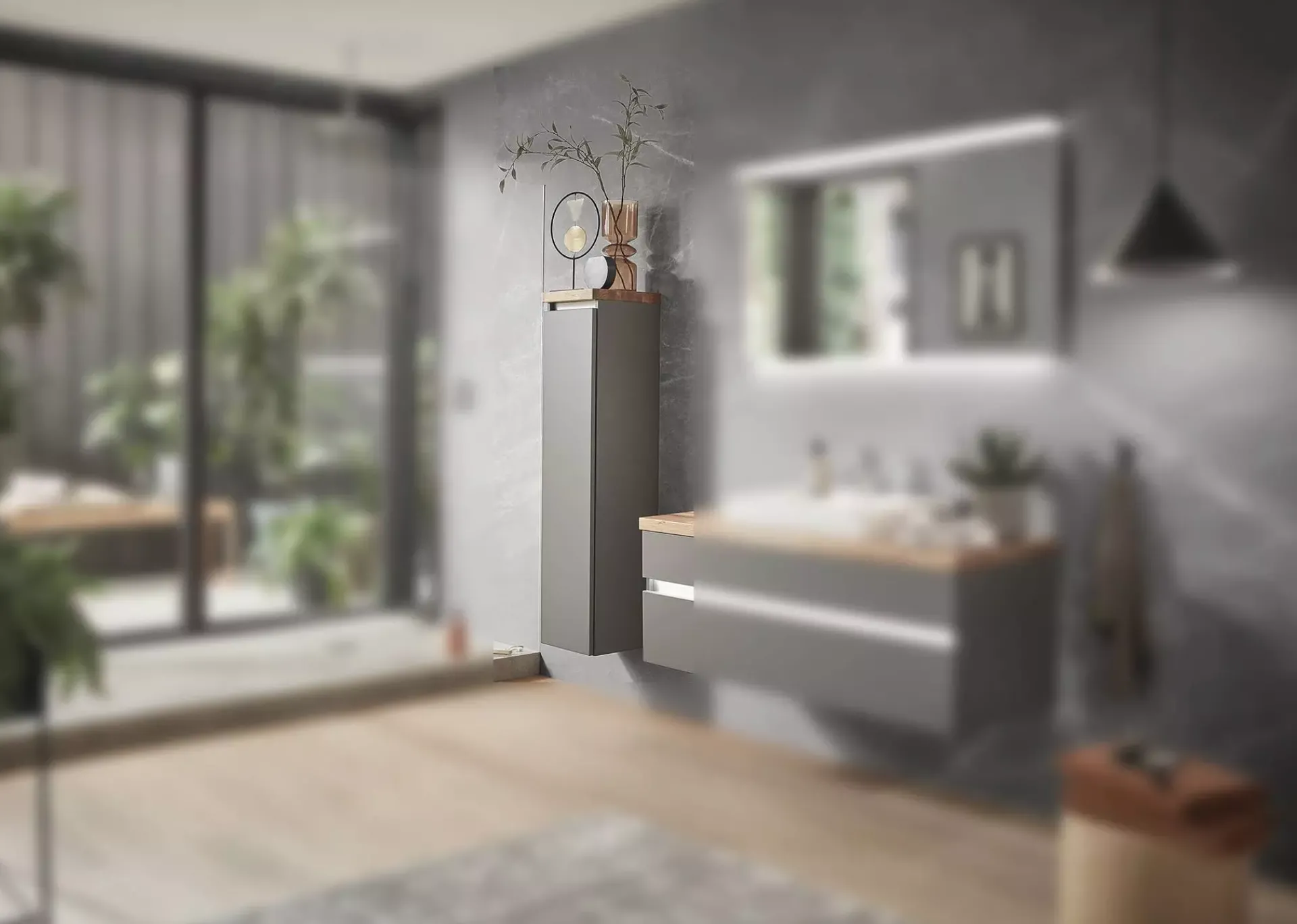 Badezimmerschränke | b-collection Midischrank