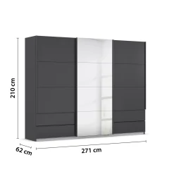 Schlafzimmerschränke | LIV'IN Schwebetürenschrank