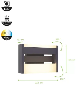 Außenwandleuchten | Eco-Light Wand-Aussenleuchte