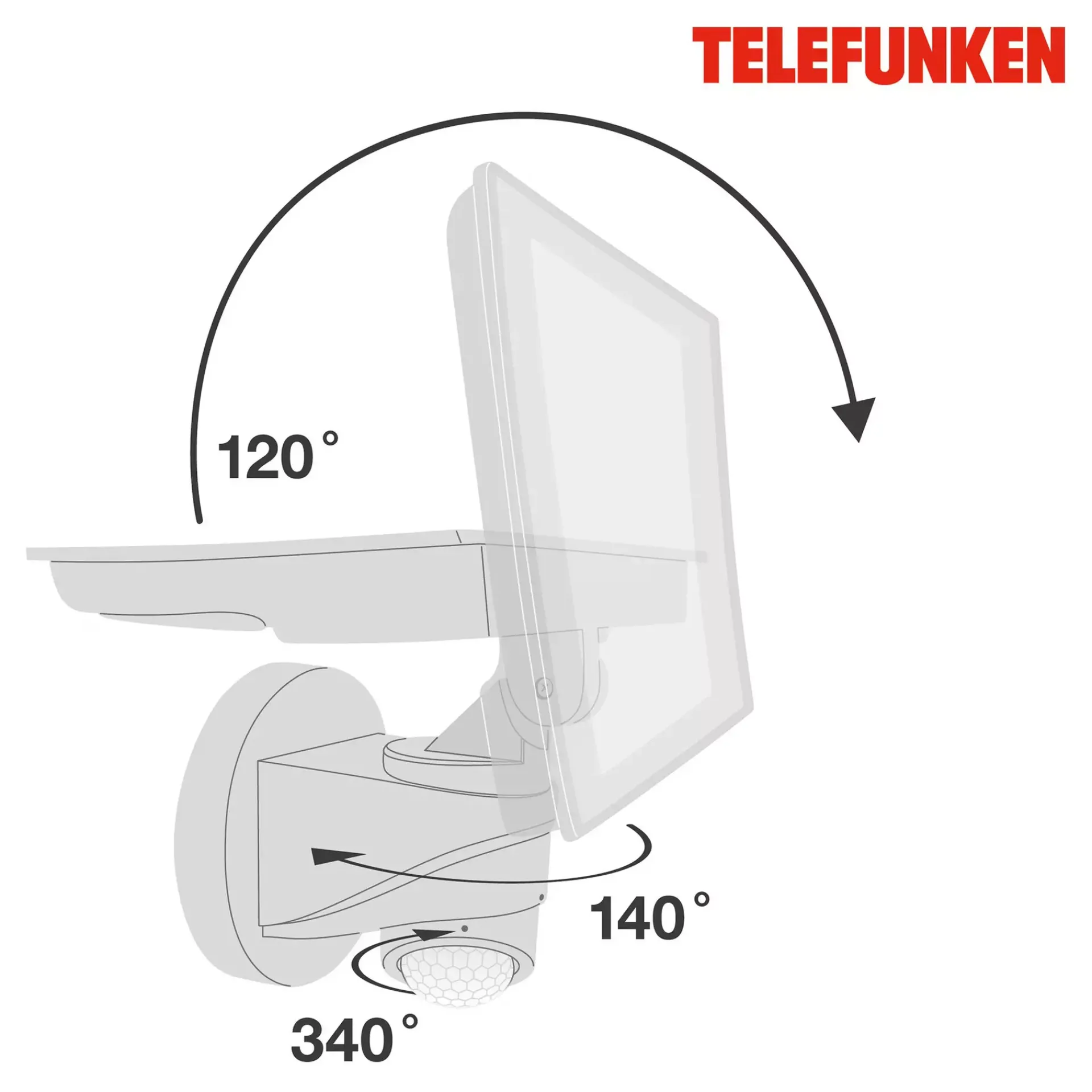 Wandleuchte | Telefunken Wand-Aussenleuchte