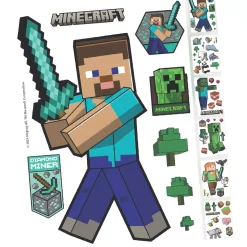 Dekorationsartikel | Minecraft Wandtatoo